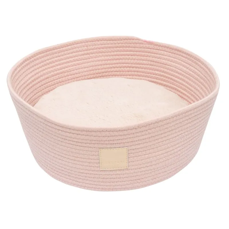 [15% OFF] Fuzzyard Life Soft Blush Rope Basket Pet Bed