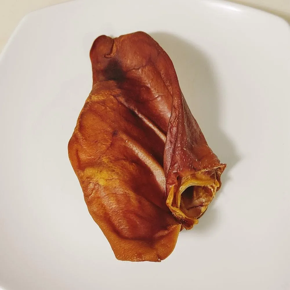 Air Dried Pet Treats Dehydrated Pork Ear