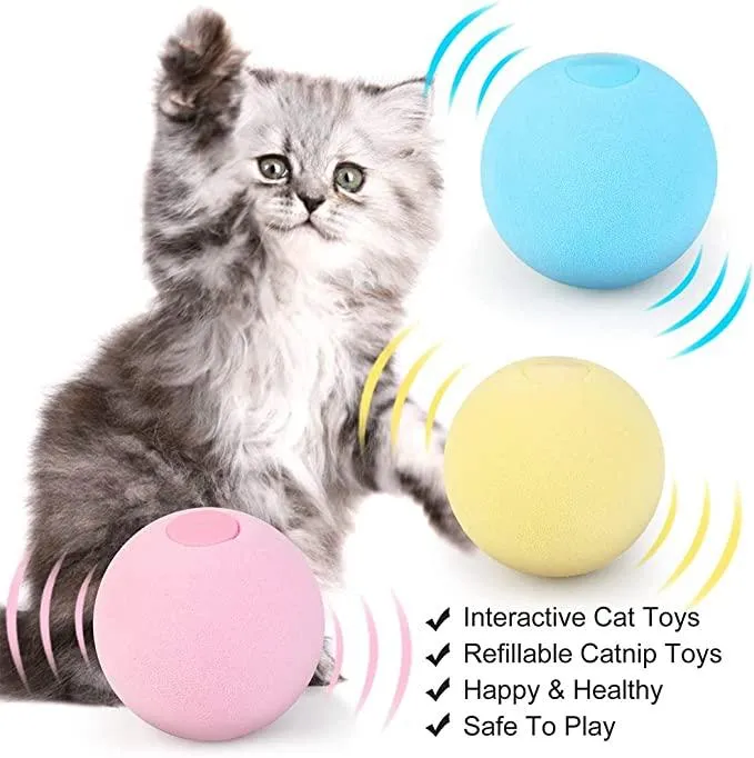 Animal Sound Cat Balls 3pks