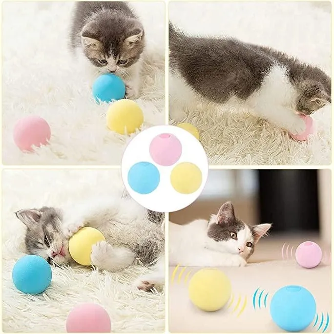 Animal Sound Cat Balls 3pks