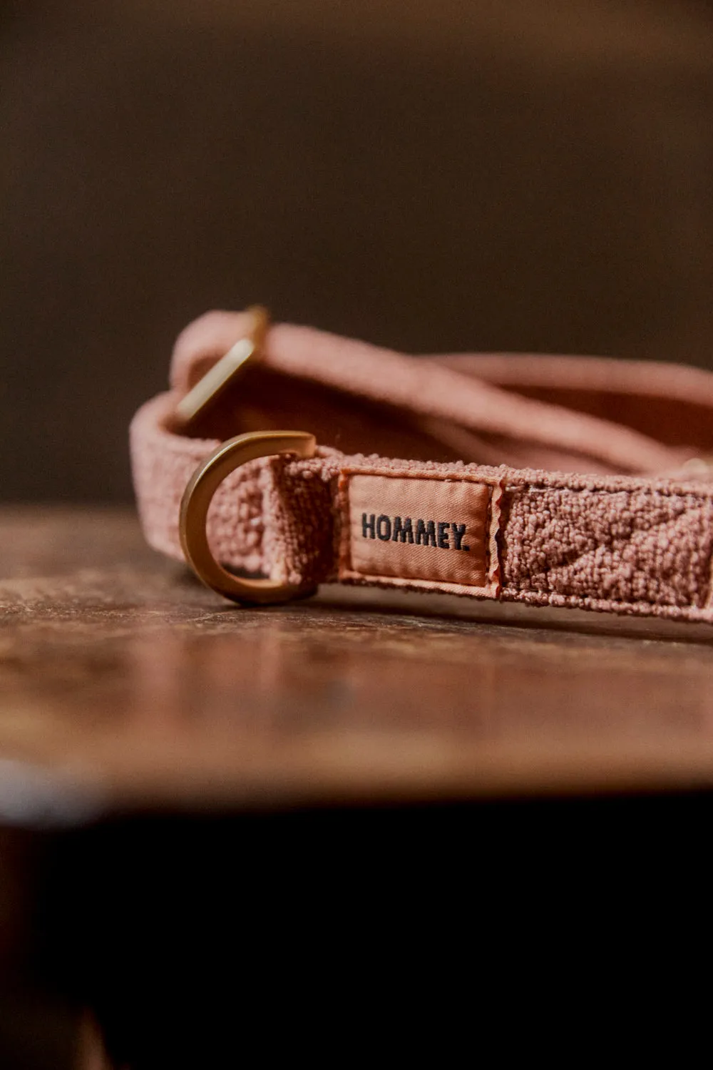 Boucle Pet Collar - Blush