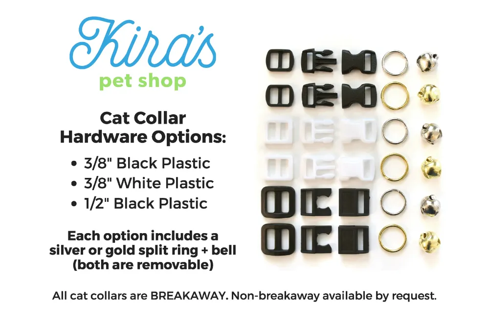 Brown Coffee Beans Cat Collar