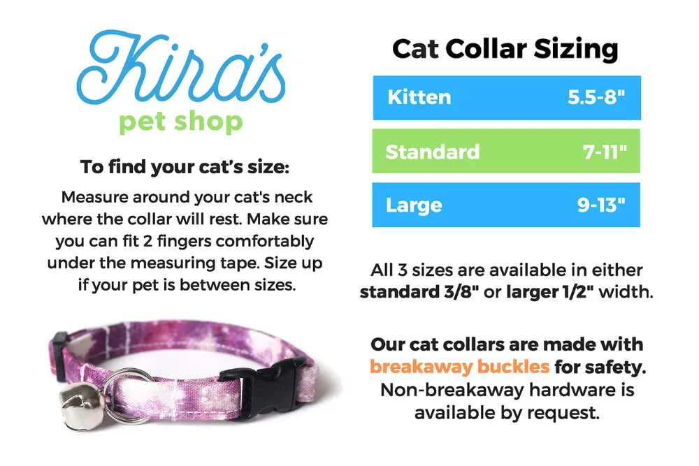 Brown Coffee Beans Cat Collar