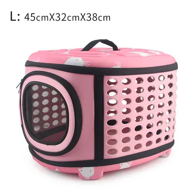 Cat Pattern Dog Carrier Bag Portable
