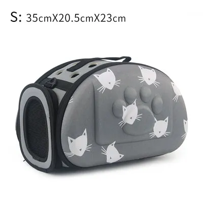 Cat Pattern Dog Carrier Bag Portable