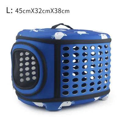 Cat Pattern Dog Carrier Bag Portable