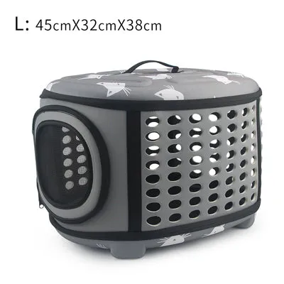 Cat Pattern Dog Carrier Bag Portable