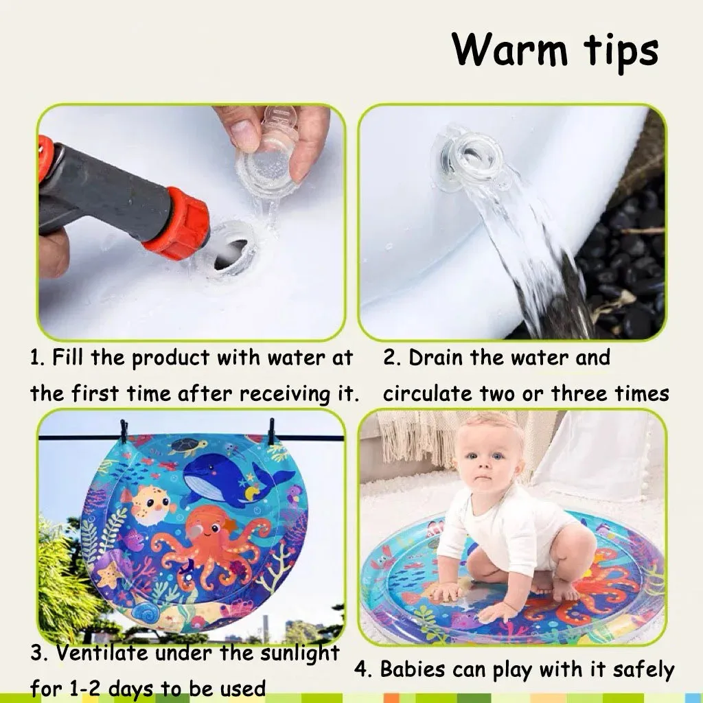 Cooling Pet Water Mat - Inflatable and Durable Bed Cushion for Cats and Dogs