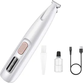 Dog Nail Grinder Silent Dog Nail Trimmer Pro Dog Nail Trimmer Rechargeable USB Charging Pet Nail Grinder Electric Dog Nail Clippers Paws Grooming Smoothing Tool for Dogs Cats (B)