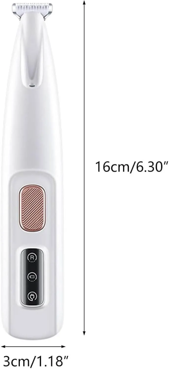 Dog Nail Grinder Silent Dog Nail Trimmer Pro Dog Nail Trimmer Rechargeable USB Charging Pet Nail Grinder Electric Dog Nail Clippers Paws Grooming Smoothing Tool for Dogs Cats (B)