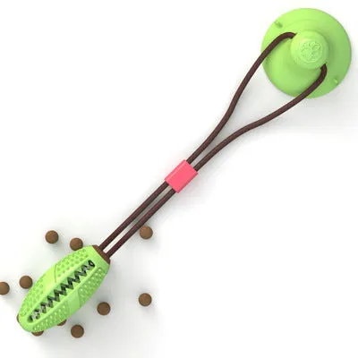 Dog Toys Silicon Suction Cup Tug Interactive Dog Ball
