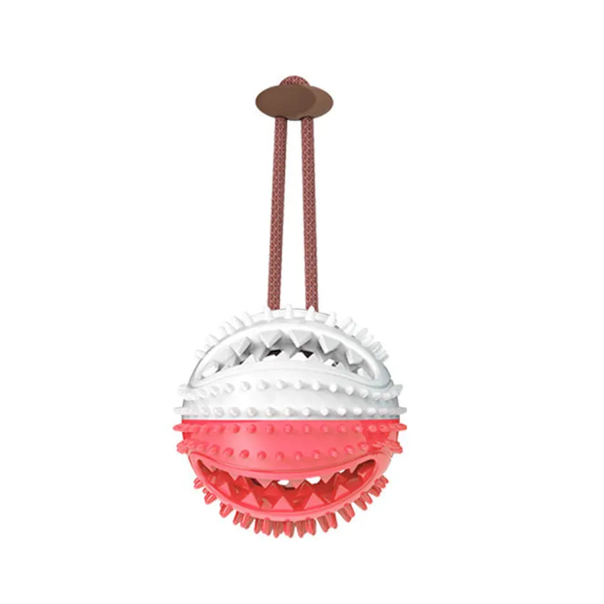 Dog Toys Silicon Suction Cup Tug Interactive Dog Ball