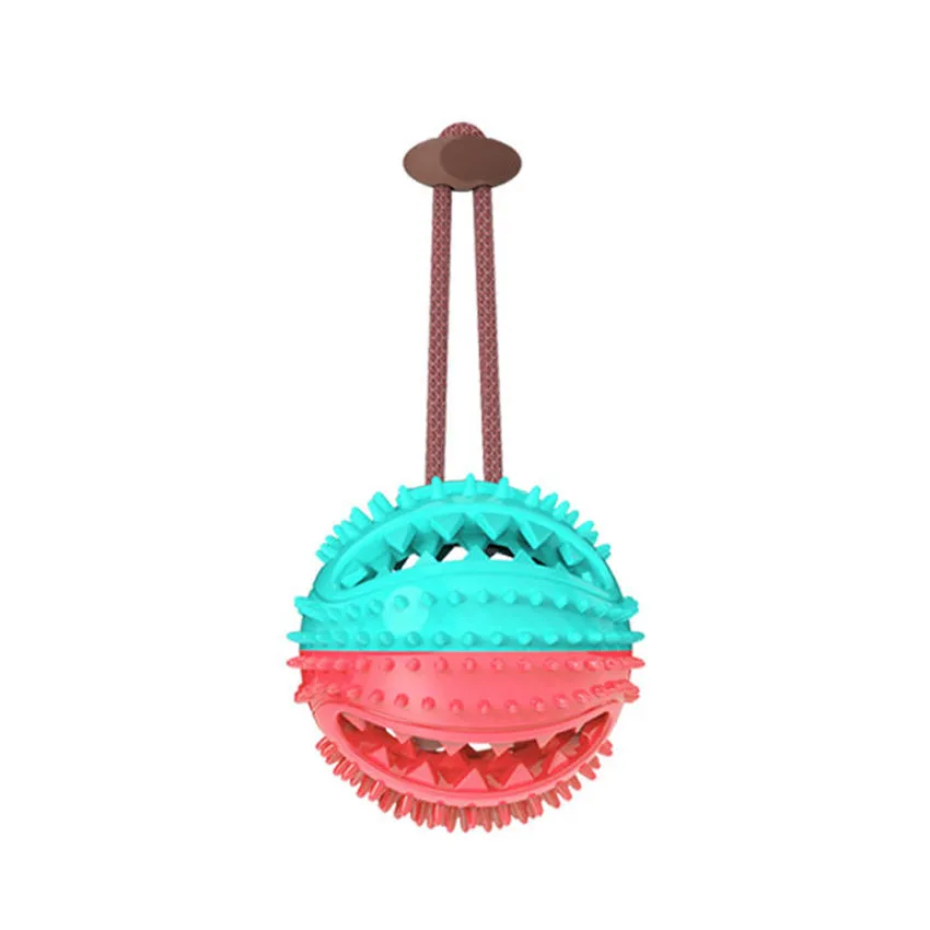 Dog Toys Silicon Suction Cup Tug Interactive Dog Ball