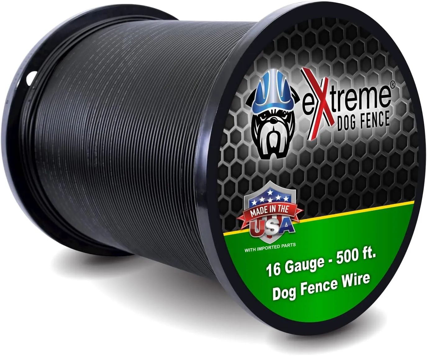 Electric Dog Fence   Remote Trainer - 2 Dog / 1000' of 16 Gauge Underground Dog Fence Wire (Up to 1 Acre) - Dual Solution to Contain and Train Your Dog(s) with a Single Collar