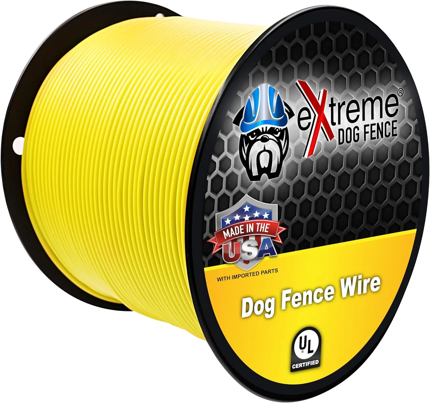 Electric Dog Fence   Remote Trainer - 3 Dog / 1000' of 20 Gauge Underground Dog Fence Wire (Up to 1 Acre) - Dual Solution to Contain and Train Your Dog(s) with a Single Collar