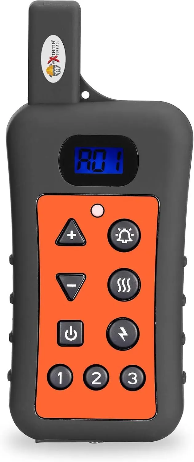 Electric Dog Fence   Remote Trainer - 3 Dog / 1000' of 20 Gauge Underground Dog Fence Wire (Up to 1 Acre) - Dual Solution to Contain and Train Your Dog(s) with a Single Collar