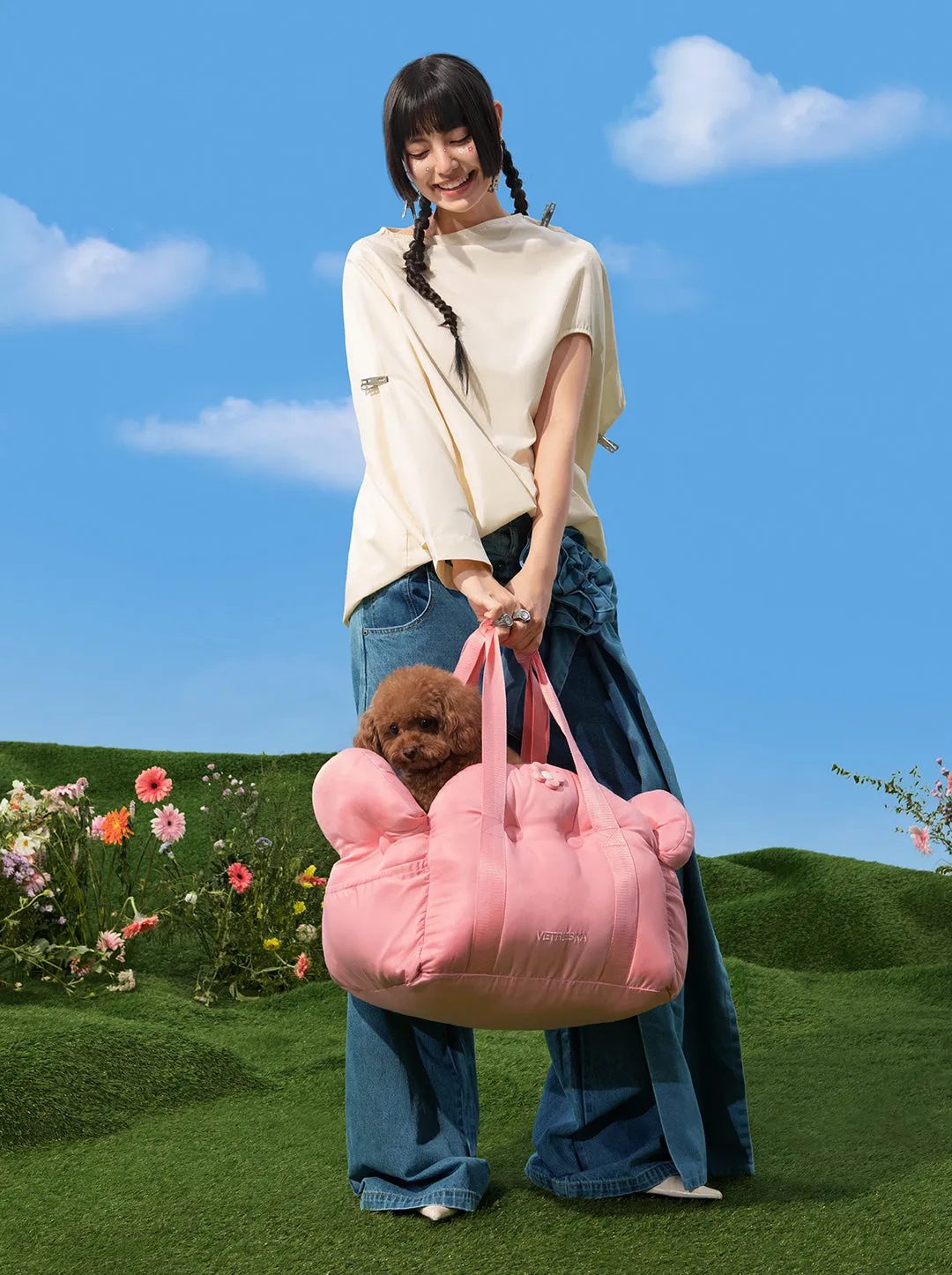 Flora Car Seat Pet Carrier