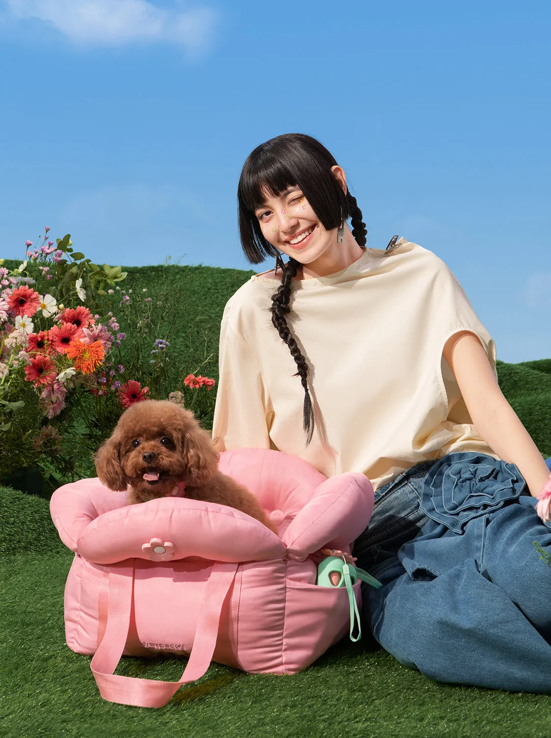 Flora Car Seat Pet Carrier
