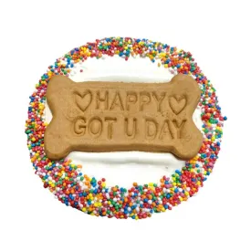 Huds and Toke Happy Got You Day Cake Yoghurt Frosted