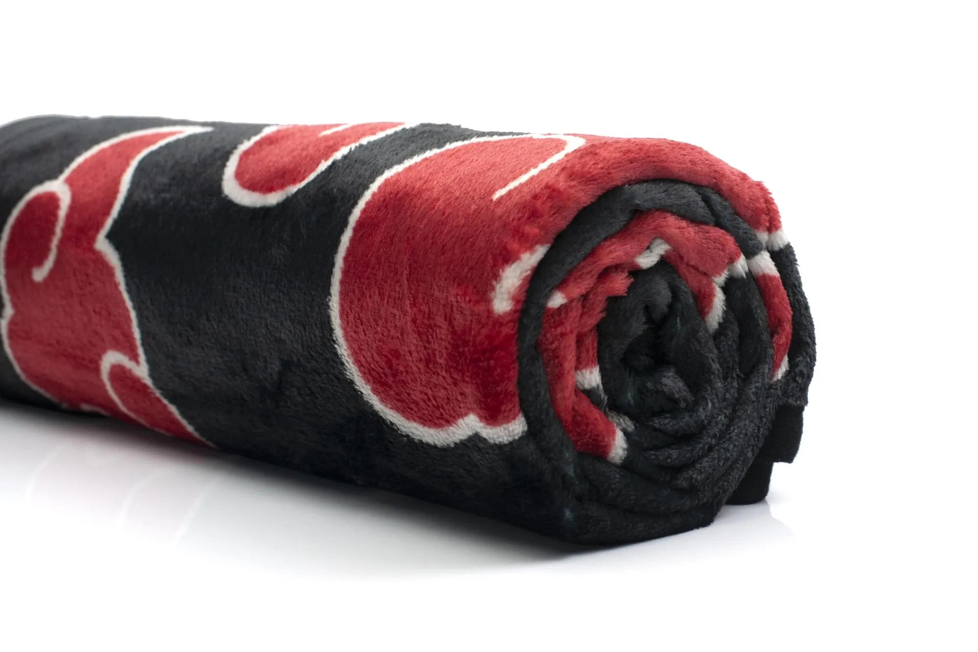 Naruto: Shippuden Akatsuki Red Cloud Anime Throw Blanket | 60 x 45 Inches