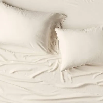 New - Casaluna Pillowcase Lyocell Linen 40x20" Set Envelope End Closure OEKO-TEX