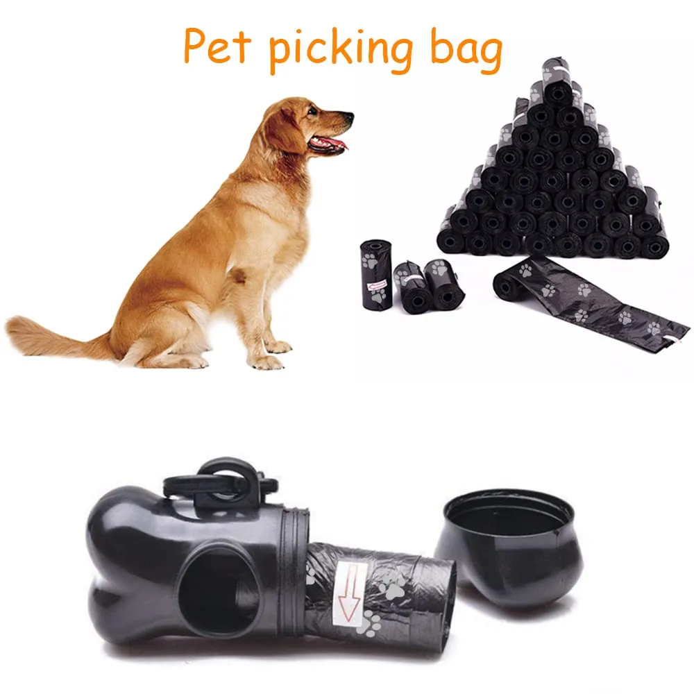 Pet Waste Bag Dispenser,with Poop Bags 6pcs