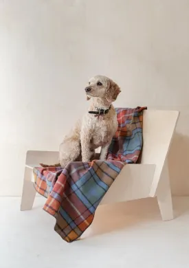 Recycled Wool Pet Blanket in Buchannan Antique Tartan