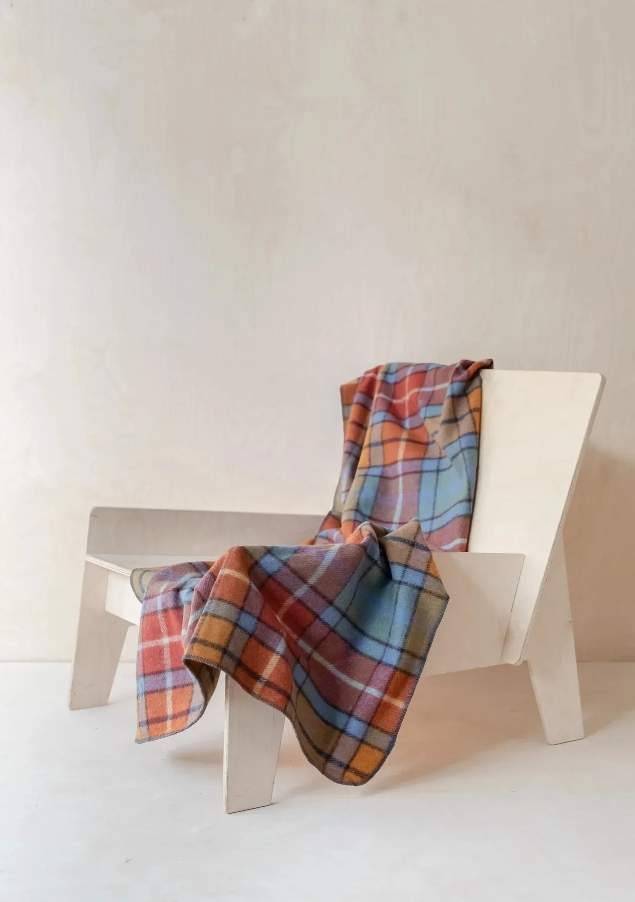 Recycled Wool Pet Blanket in Buchannan Antique Tartan