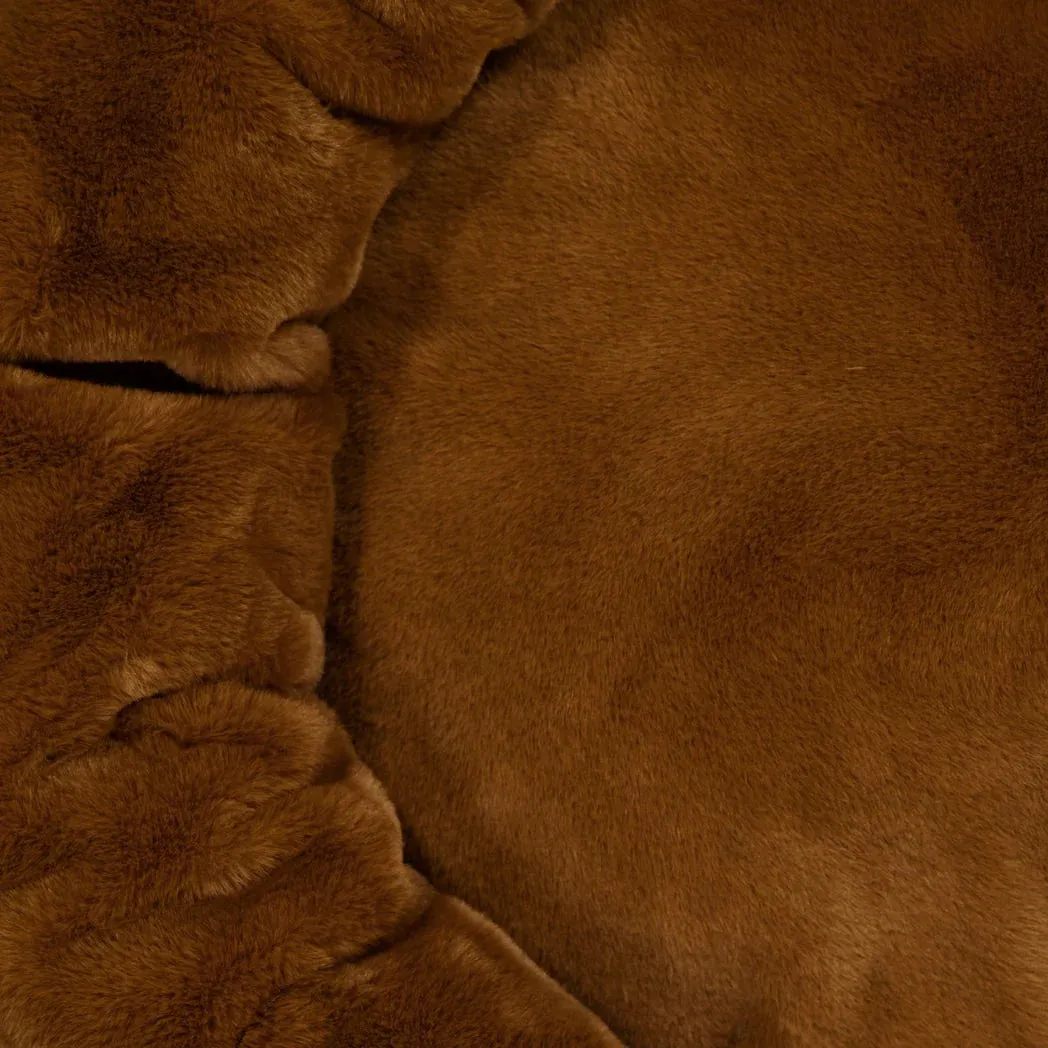 Snooza – Luxe Fur Cuddler – Nutmeg
