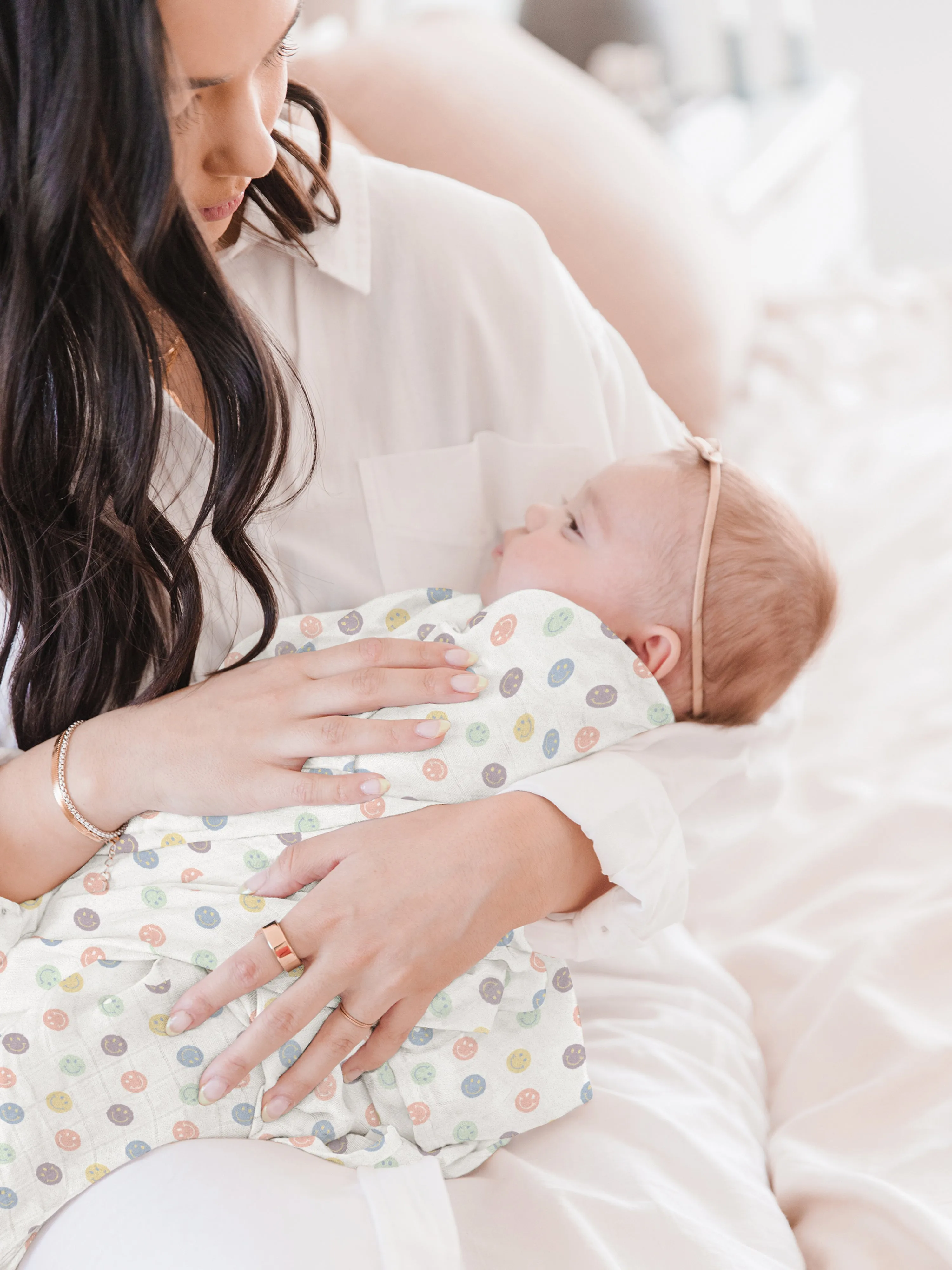 Swaddle Blanket Set | Happy Baby Vibes