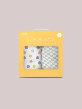 Swaddle Blanket Set | Happy Baby Vibes