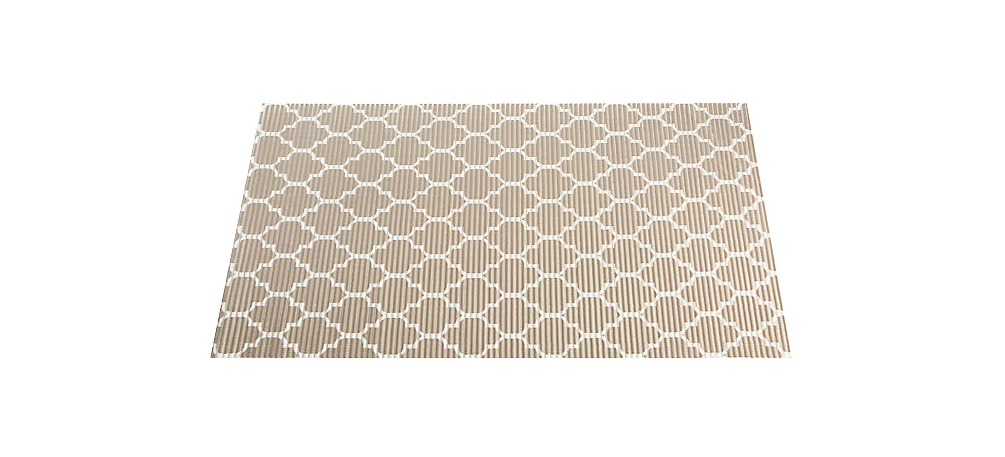 The Best Ribbed Foam Food Mat - Brown Trellis