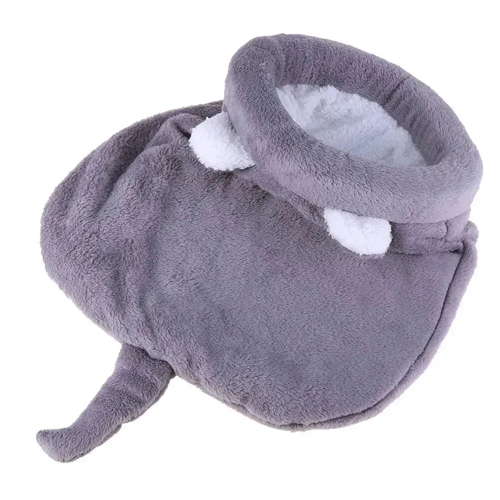 Warm Coral Fleece Pet Sleeping Bag for Small Dogs & Cats