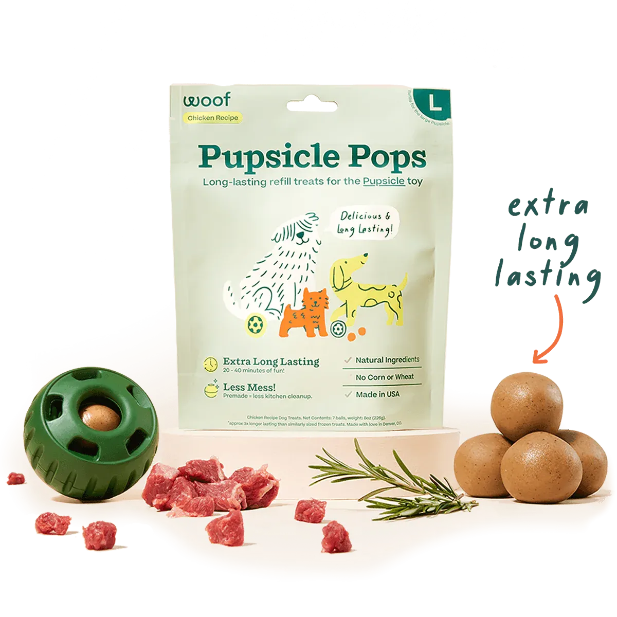 Woof Pet - The Pupsicle Pops for Dogs