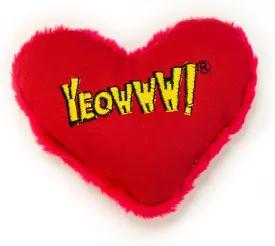Yeowww Hearrrt Attack Catnip Toy